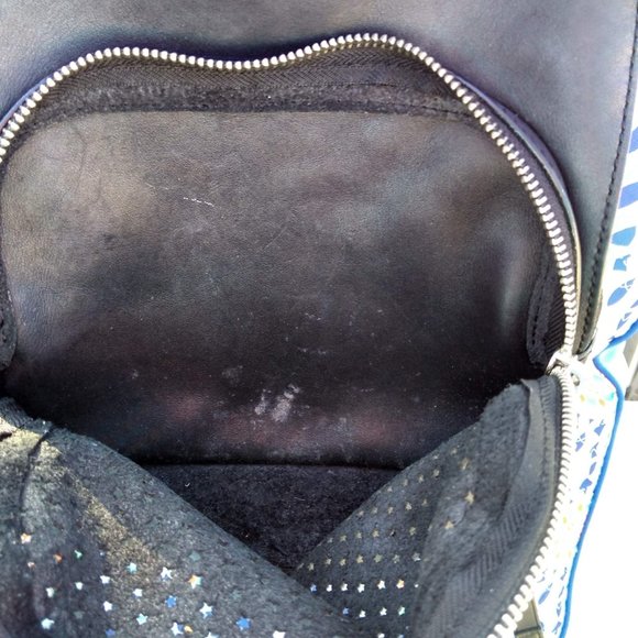 REBECCA MINKOFF Backpack bag STAR PERFORATED LEATHER - Picture 5 of 9